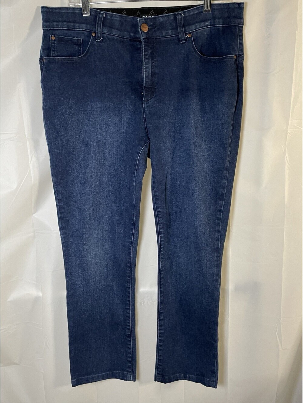 Jones New York Lexington Straight Jeans Women’s Size 14 Denim #42217